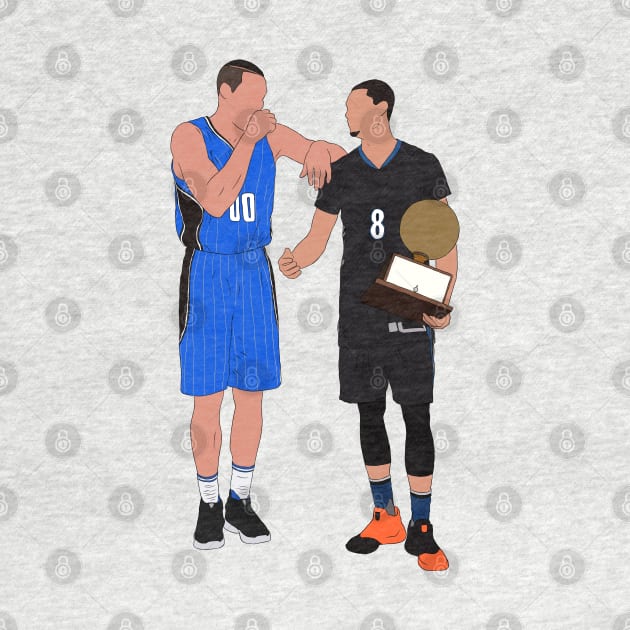 Aaron Gordon Adnd Zach LaVine by rattraptees